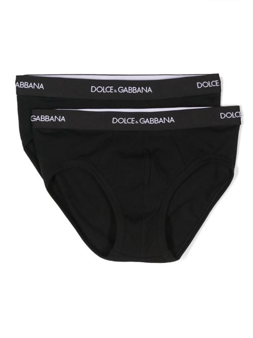 Slip intimo bambino bipack Dolce & Gabbana Kids | L4J700ON00GN0000